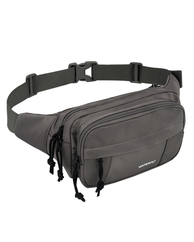 WATERFLY Fanny Pack Waist Packs: Large Crossbody Fanny Packs