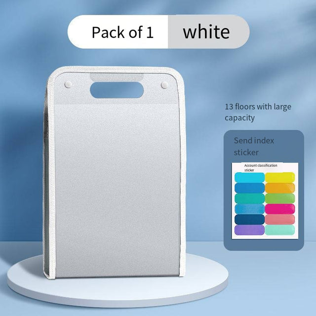 Large-capacity A4 Portable Organ Bag for Office Supplies