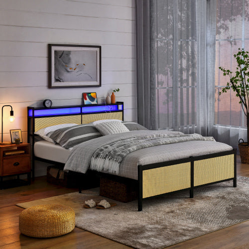 Iron Bed Frame, Metal Bed Frame, Wrought Iron Bed Frame, Iron Platform