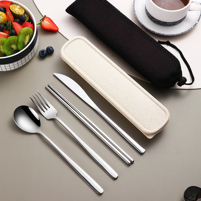 Portable Stainless Steel Cutlery Gift Set