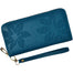 Bakurok Womens Wallet RFID Wristlet Wallet for Women Zip Around Credit Card Holder Wallet Floral Leather Ladies Clutch Long Purse