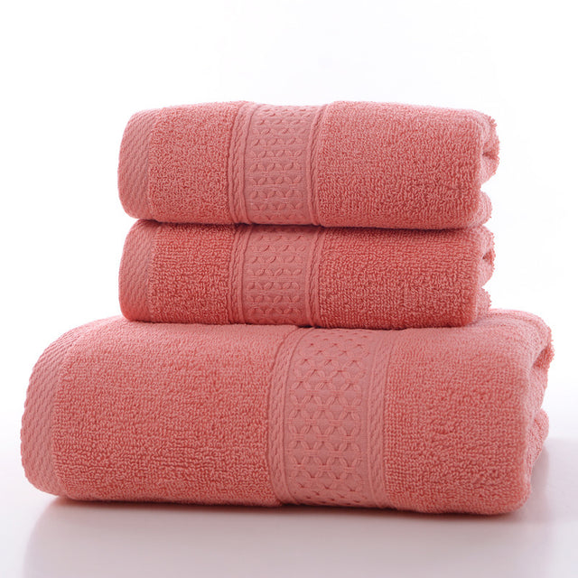 Milan Cotton Towel Set - Thick Bath Towel Combo
