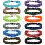 Lorfancy 12 Pcs Paracord Bracelets for Men Boys Kids Survival