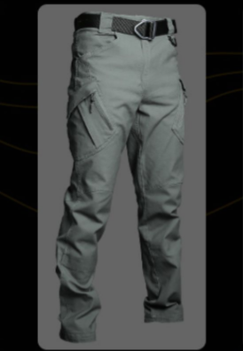 Men's IX7 Tactical Trousers - Multi-Pocket Training Pants