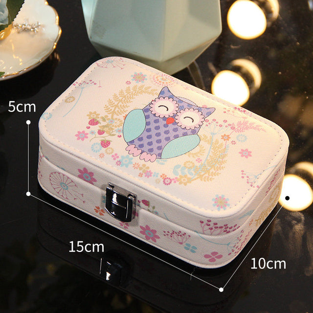 Princess Jewelry Box - Small Organizer for Earrings & Rings