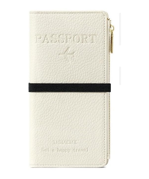 DOB SECHS Passport Holder for Travel Women Leather