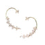 Women's Zircon Wheat Earrings Without Pierced Earrings