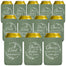Pop Nordic Wedding Can Cooler - Funny 12 Pack Wedding Party Gifts Neoprene Insulated Beer Cozy Bulk for Wedding Receptions Wedding Favors Decorations Supplies