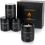4 Pack Scented Candles for Men - Candles for Home Scented Soy Candles Scented Candles Set Men Candle Set Lavender/Rosemary & Gardenia/Sandalwood & Rose/Vanilla