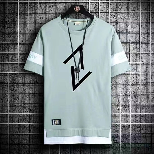2024 Men's Korean Fashion Summer Short Sleeve T-Shirts
