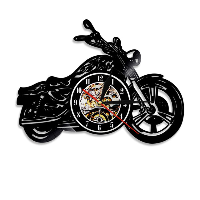 Vinyl Record Wall Clock - Retro Home Decor Timepiece
