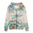Showudesigns Boho Dragonfly Zip Up Hoodie Womens Yoga Clothing