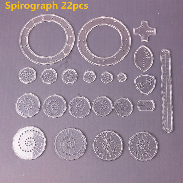 22-Piece Set of Magical Multi-Functional Rulers