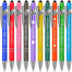 Funny Pen Set - 10 Metal Click Ballpoint Pens