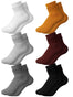 Fourluoo 6 Pairs Girls Slouch Boots Socks Girls Socks for Girls