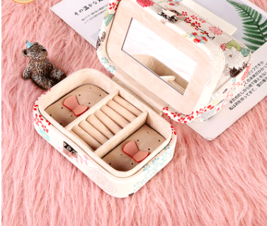 Princess Jewelry Box - Small Organizer for Earrings & Rings