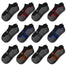 Comfoex 12 Pairs Boys Socks Ankle Low Cut Socks Athletic Half