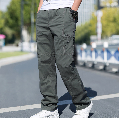 Men's Loose Fit Cargo Pants - Versatile Casual Trousers