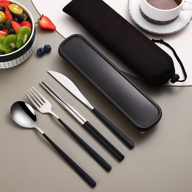 Portable Stainless Steel Cutlery Gift Set