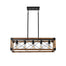 5 Lights Vintage Farmhouse Chandelier For Kitchen, Living Room