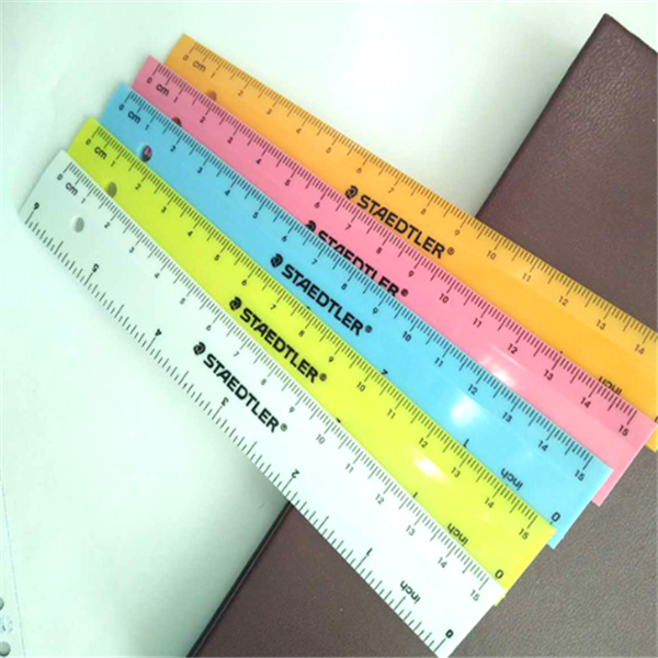 Colorful Transparent Ruler for Students
