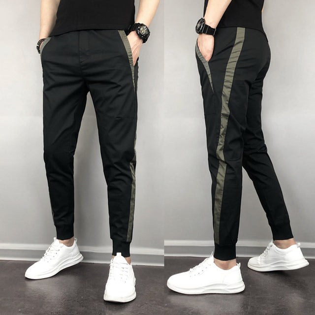 Men's Slim Fit Harem Pants - Casual Lightweight Trousers