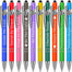 Funny Pen Set - 10 Metal Click Ballpoint Pens