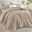 Homelike Moment Fluffy Twin Comforter Set Beige Sherpa Bedding