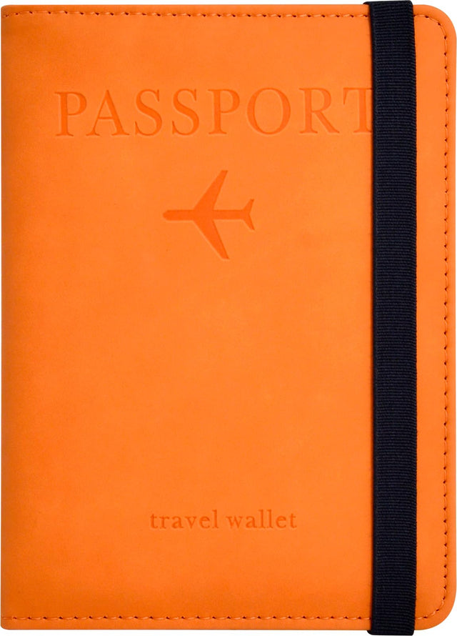 Passport Holder Passport Cover with Credit Card Slot