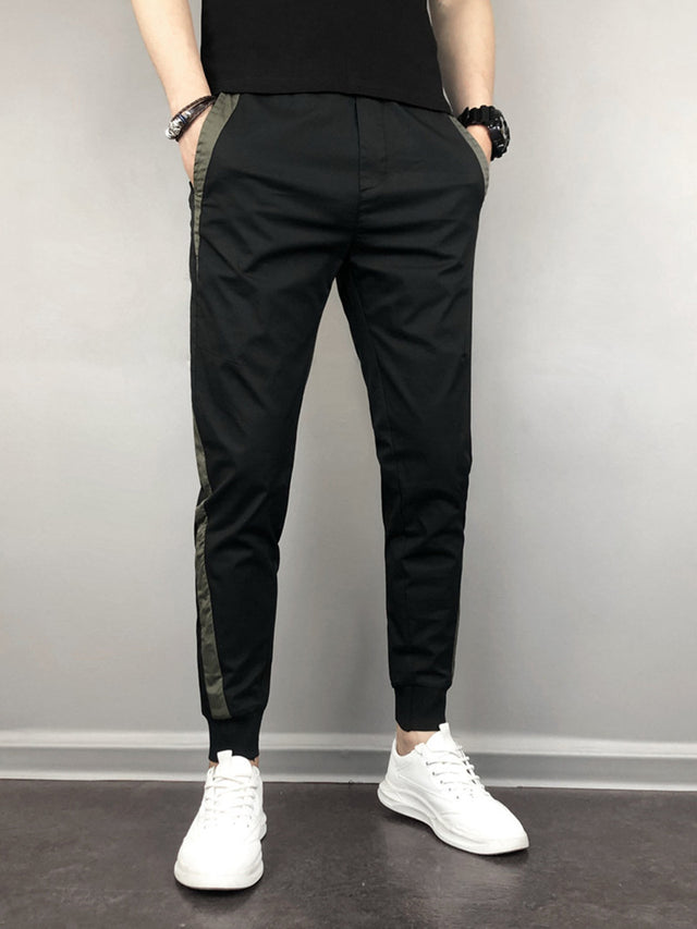 Men's Slim Fit Harem Pants - Casual Lightweight Trousers
