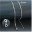 Stainless Steel Cuban Necklaces for Men Women