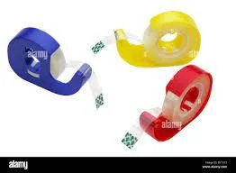 6pc Mini Tape Dispenser W/ Tape