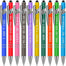 Funny Pen Set - 10 Metal Click Ballpoint Pens