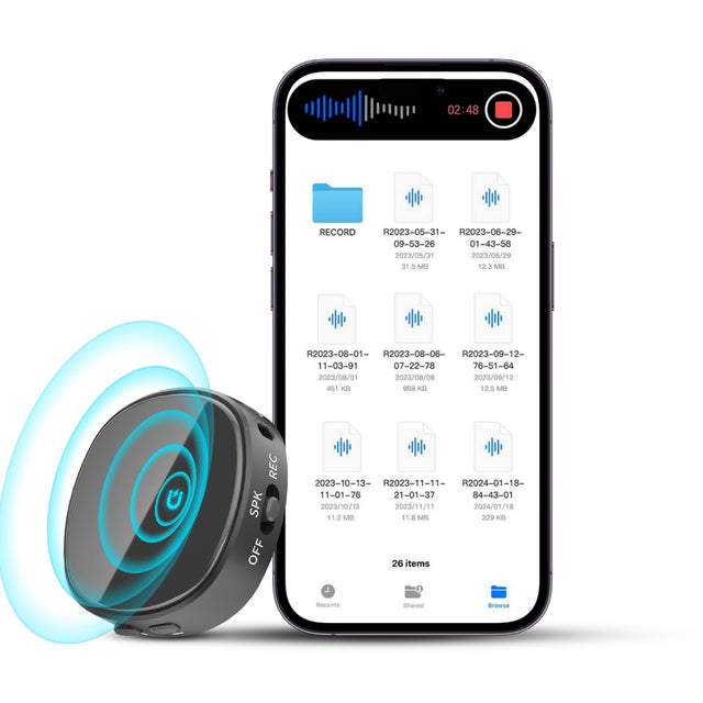 128G (1600 Hour) Digital Voice Recorder: Voice Activated Recorders