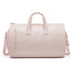 Waterproof Leather Duffle Bag With Adjustable Strap