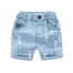 Boys' Ripped Denim Beach Shorts