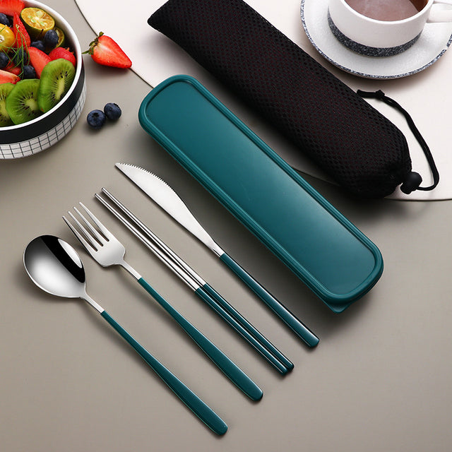 Portable Stainless Steel Cutlery Gift Set