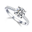 YosikCase Moissanite Rings for Women 1CT Moissanite