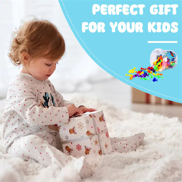 Toys For Kids Ages 4-8 Boys 114 PCS Suction Toys Sensory Boys Girls Stress Release Toys Bath Toys Travel Toys Suction Cup Toys Silicone